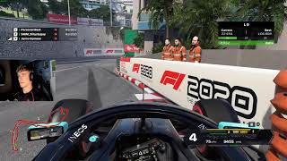 F1 2020 Monaco No Rule World Record 57024 [upl. by Llert]