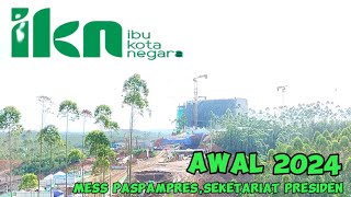 IKN HARI INI‼️PremiereProject Pemasangan Kaca Kantor MessPaspampres Sampai GSeketariat presiden [upl. by Kilar]