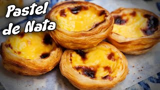 😋Receita de Um Delicioso Pastel de Nata Pastel de Belém [upl. by Lindsay]