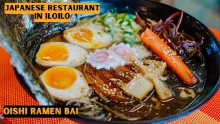 Japanese Restaurant in Iloilo that Must Try  Oishi Ramen Bai [upl. by Hedwig335]