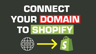 How to connect Your Domain to Shopify in 2023 EASY [upl. by Symer]