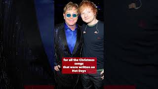 Ed Sheeran and Elton Johns Merry Christmas was written ON Christmas [upl. by Laniger]