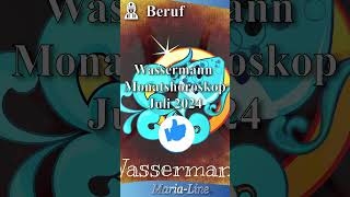 Wassermann BERUF 👷‍♀️ Horoskop Juli 2024 [upl. by Akienat]