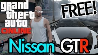 GTA Online 如何免費取得Nissan GTR [upl. by Jennette]