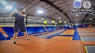 Blitzball Skills Challenge in Trampoline Park feat NEA Blitzball [upl. by Teodora947]