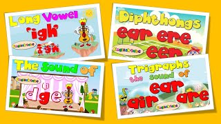 Trigraphs  Compilation  igh  eareerere  dge  airearare  Phonics Mix [upl. by Jessa]