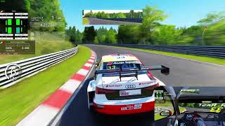 Audi RS3 LMS TCR  Nordschleife tourist  Assetto Corsa Mouse steeringampkeyboard gameplay [upl. by Atihcnoc88]