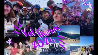 Ski Trip Vlog  Val thorens 2024 😎🇫🇷 [upl. by Roderigo]