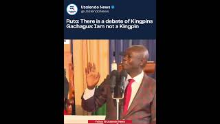 Gachagua responds to Ruto Mt Kenya Kingpin debate [upl. by Fruma164]