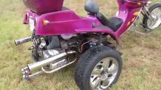 2010 HMDE Trike VW motor runs good looks bad for sale in Texas [upl. by Donoho]