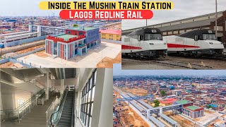 Inside The Mushin Train Station Of The Lagos Redline Rail  Lagos Redline Train Stations [upl. by Adikam73]