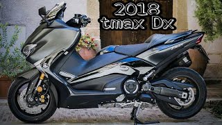 RILIS 2018 YAMAHA TMAX DX 530CC MATIK MEWAH DUA SILINDER [upl. by Aisanat]