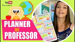 DIY PLANNER PARA PROFESSOR  DOWNLOAD GRÁTIS  PAPELARIA PERSONALIZADA [upl. by Nelly]