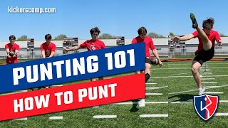 Punting 101 How to Punt [upl. by Pincas975]