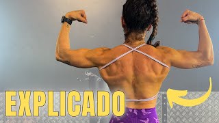 MI ENTRENAMIENTO de ESPALDA EXPLICADO al DETALLE  Series repeticiones técnica💥 [upl. by Grimona]