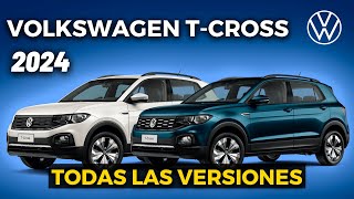 VOLKSWAGEN TCROSS 2024  TODAS LAS VERSIONES 170TSI Comfortline 200TSI Highline 200TSI [upl. by Hermine]