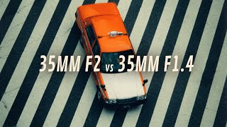 Fujifilm 35mm F2 vs F14 Best For Street Photography [upl. by Jonathan976]