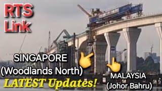 RTS LINK MALAYSIASINGAPORE WORK PROGRESS 20th September 2024 UPDATES [upl. by Imarej]