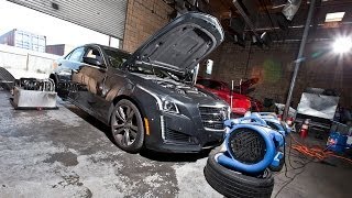 2014 Cadillac CTS Vsport Dyno Test [upl. by Annoif743]