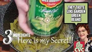 3 Secret ingredients  Granny Green Beans  Taste Like Grannys  Simple Ingredient Cooking [upl. by Budd]