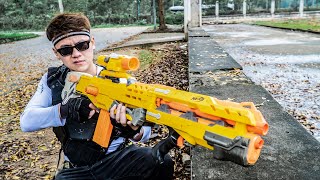 LTT Nerf War  The Expendables SEAL X Use Nerf Guns Fight Rebels Dr Lee Bandits Diamond [upl. by Nessah702]