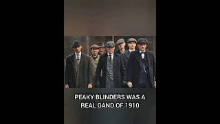 PEAKY BLINDERS WAS A REAL GANG IN 1910 peakyblinders shorts tommyshelby viral superheroes1 [upl. by Galloway679]