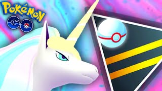 XL Galarian Rapidash in Ultra Premier GO Battle League for Pokemon GO  You wont belive this [upl. by Bastien]