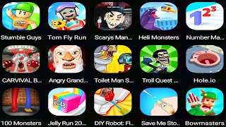 Angry Grandpa Barrys Prison runRobloxToilet Man suvivalHeli MonsterScarys MansionTom Fli Run [upl. by Aynav251]