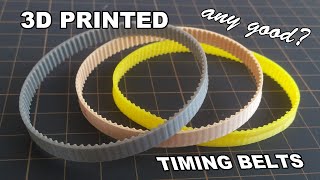 3D printed closed loop timing belt  any good [upl. by Rind]