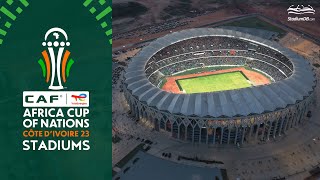 🇨🇮 Africa Cup of Nations 2023 Stadiums Ivory Coast [upl. by Garett891]