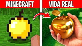 Probando Todas las COMIDAS de MINECRAFT en la VIDA REAL [upl. by Osher748]