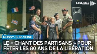 On a fêté les 80 ans de la Libération à MussysurSeine [upl. by Dlabihcra]