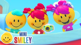 Road Trip  Mini Smiley  Songs and Nursery Rhymes for Kids [upl. by Dnomso]