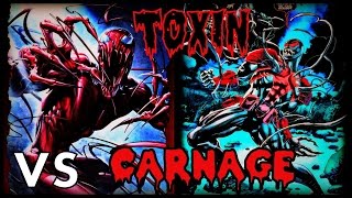 TOXIN VS CARNAGE CARNAGE VOL 1 │ Comic History [upl. by Turtle]