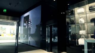 LedWall Armani via Manzoni 31 Milano [upl. by Alvie]