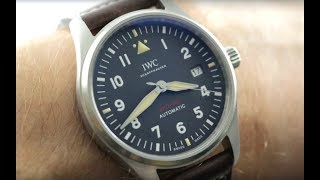 2019 IWC Pilots Watch Spitfire Manufacture IW326801 IWC Watch Review [upl. by Hak]