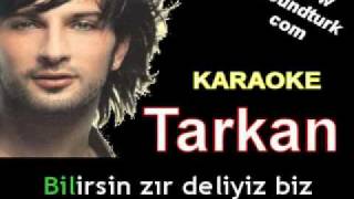 Tarkan  Bir Oluruz Yolunda Milli Takım karaoke [upl. by Haropizt]