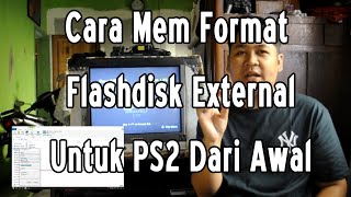 Cara Format Flashdisk  External Untuk PS2 [upl. by Fording40]