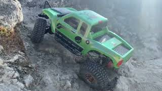 SCX6 Cliffhanger NEW Proline Cliffhanger on the Axial SCX6 rock crawling 4x4 offroad RC [upl. by Horner]