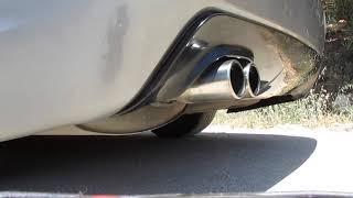 BMW E60 530D Exhaust sound Only catalyst removeddecat [upl. by Tessler644]