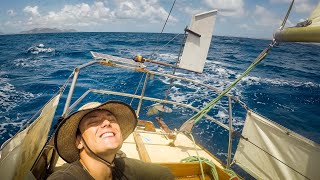 Sailing singlehanded across the Atlantic in a 22 boat [upl. by Bez]