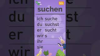 Deutsch lernen A1  BreakingVerb  Deutsche Verben konjugieren  suchen  shorts [upl. by Tuesday]