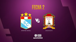 ⚽SPORTING CRISTAL VS AYACUCHO FC  LIGA FEMENINA APUESTATOTAL 2024  FECHA 2 [upl. by Eibocaj706]