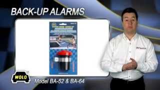 WOLO MODEL BA52 BACKUP ALARM [upl. by Shevlo]