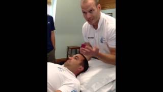 Osteopathic  mid cervical manipulation [upl. by Fidel]