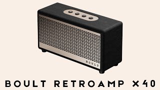 Boult Retroamp X40⚡ Dual Drivers  40w Output  Leather Finish  Specifications And Price🔥 [upl. by Benedikt]