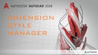 How to set Dimension Style Manager in AutoCad 2018 and Previous Versions in Windows [upl. by Gabbey141]