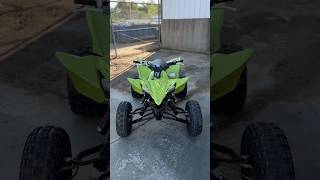 THE Race Quad  2025 YFZ450R SE Acid Green [upl. by Asyar]