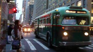 Vintage Bus Exclusive  GMC Old Look Buses 2969 amp 9098 Running On The M42  42nd Street [upl. by Saree]