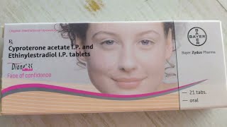 Diane 35 Tablet All Detail  Cyproterone Acetate amp Ethinylestradiol Tablet [upl. by Ymerej]